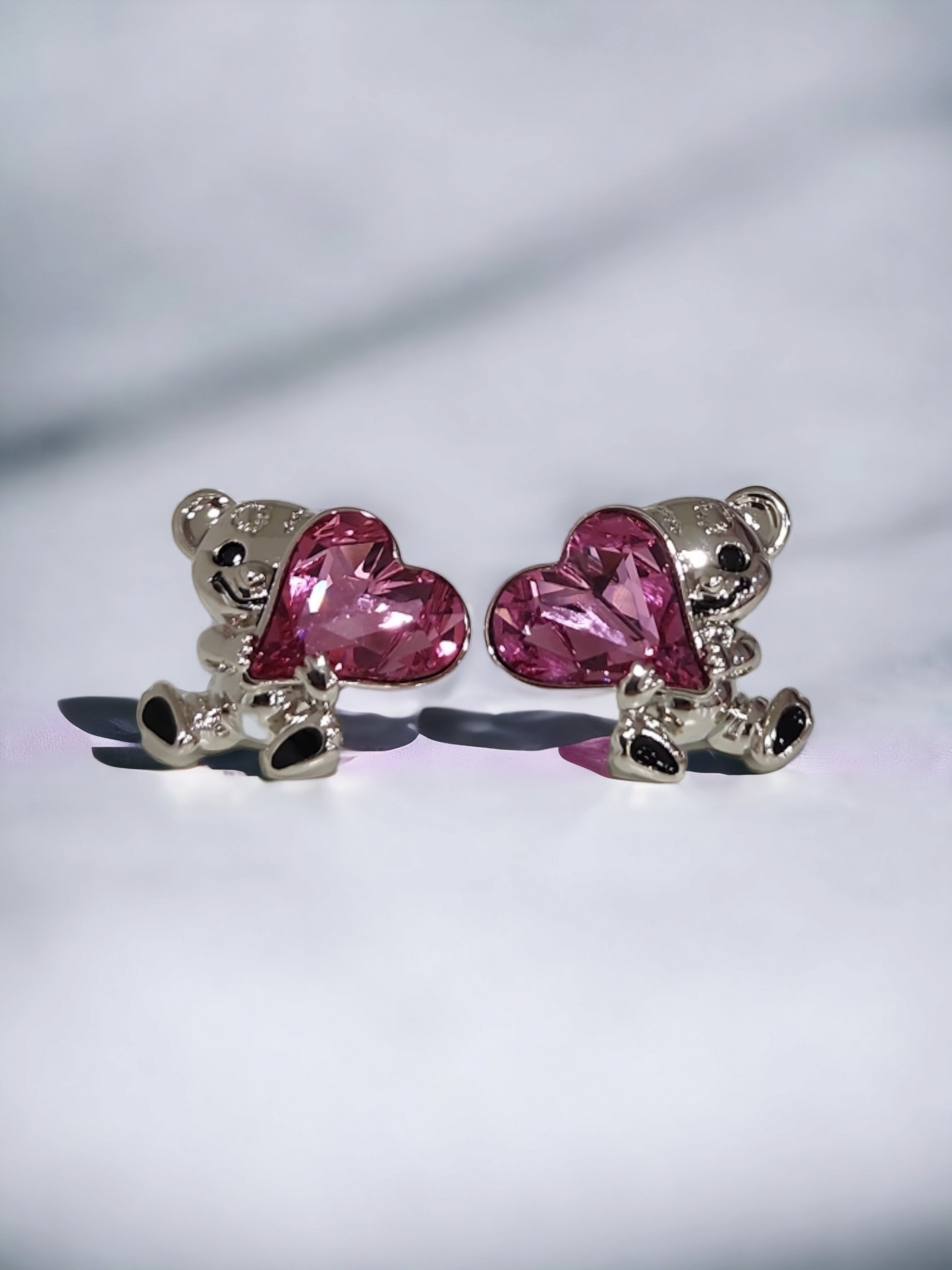 Pink Heart Bear