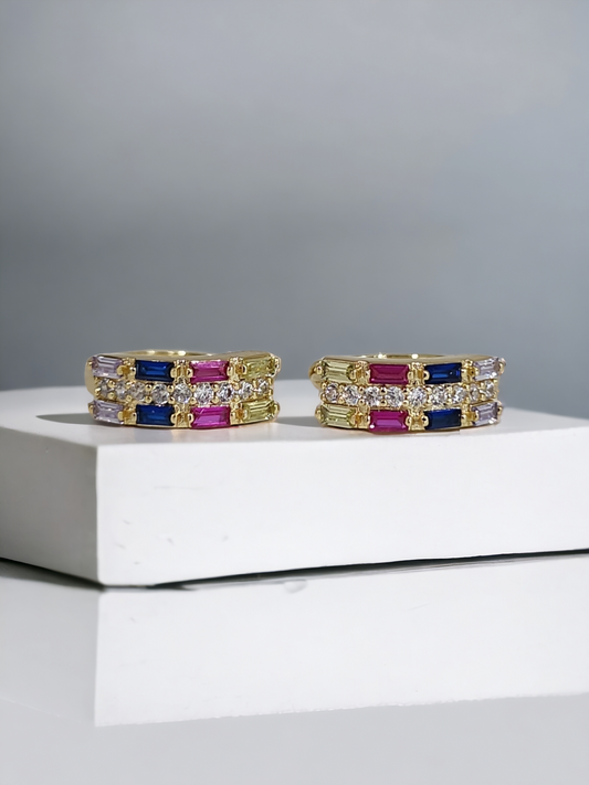 Multicolor Hoops