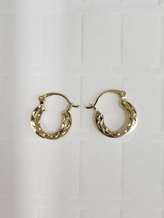 Daisy medium Hoops