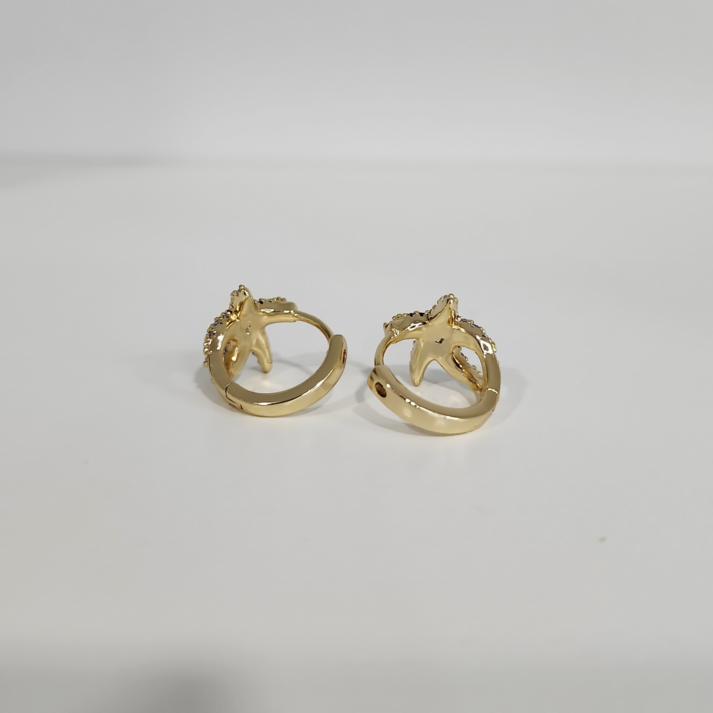Star Medium Size Hoops