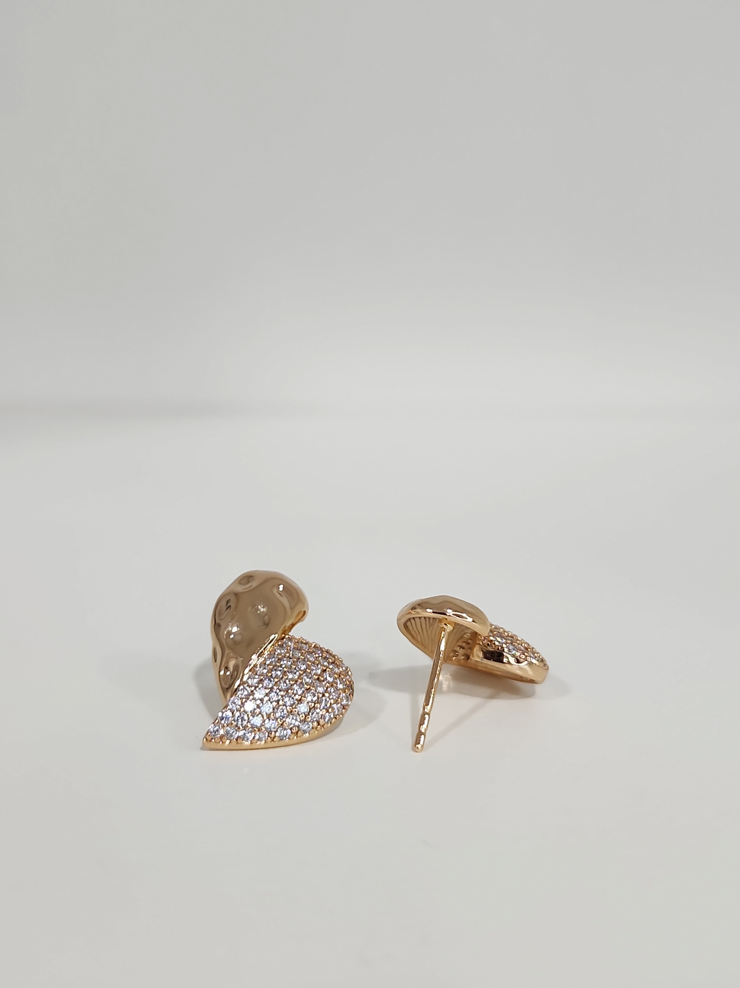 Our heart Earrings Stud