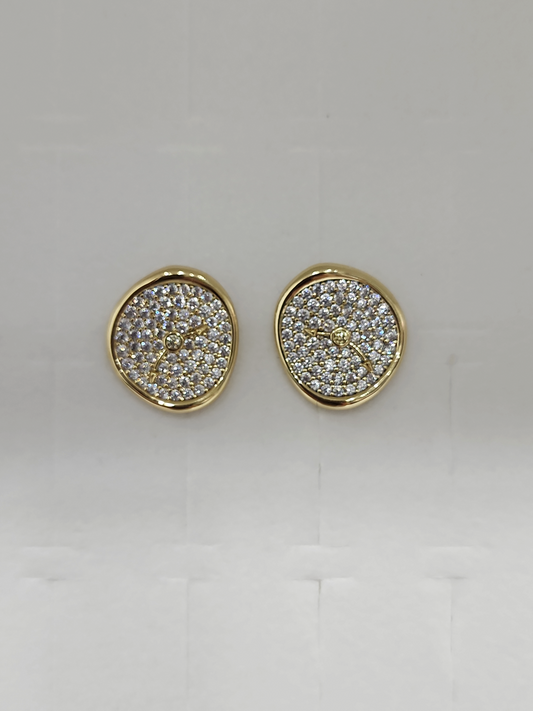 Watch Stud Earrings