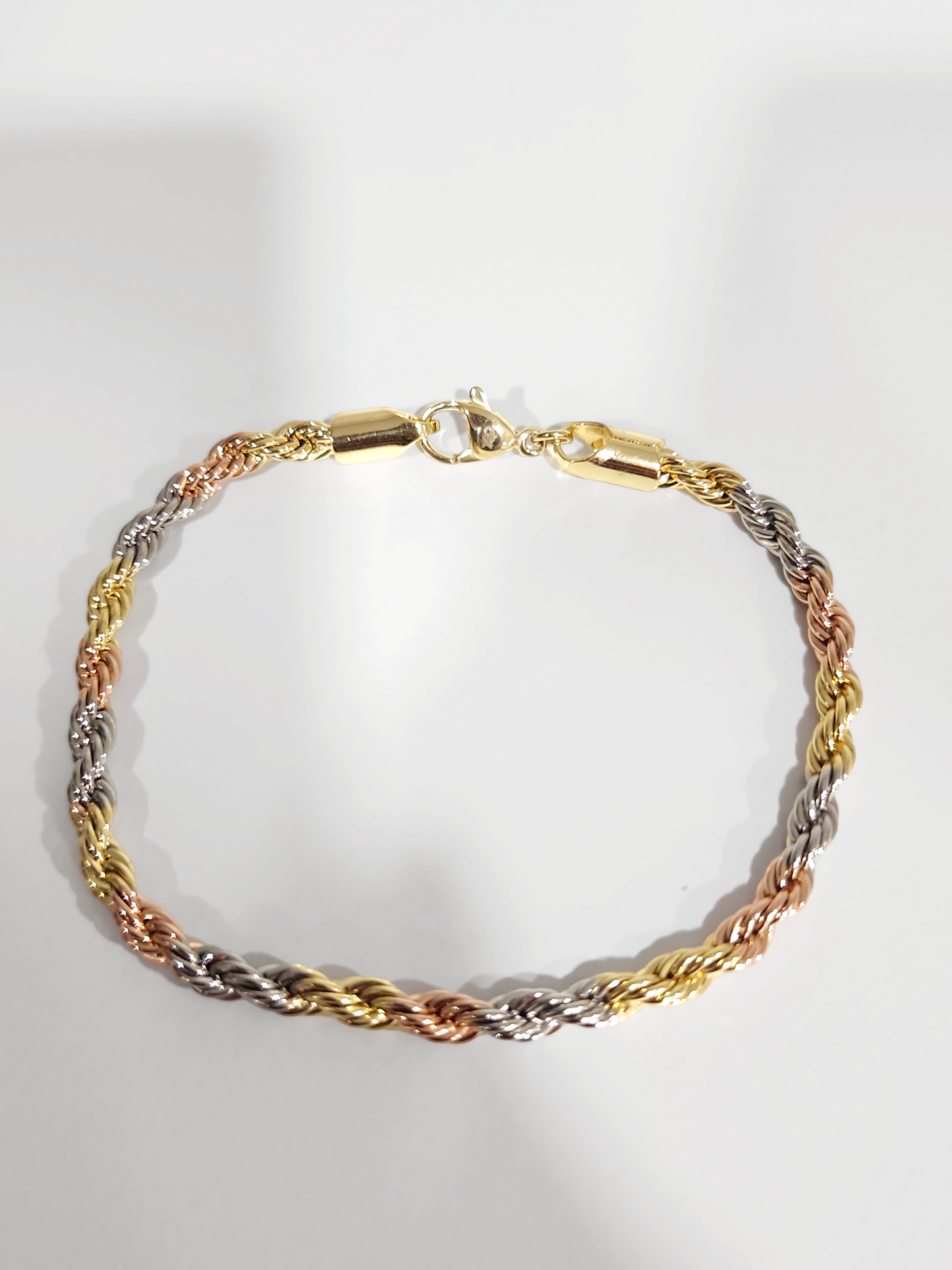 Twisted 3 Tones Bracelet