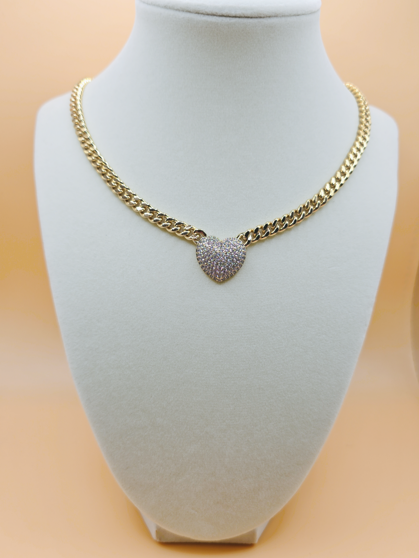 Luxury Heart Choker