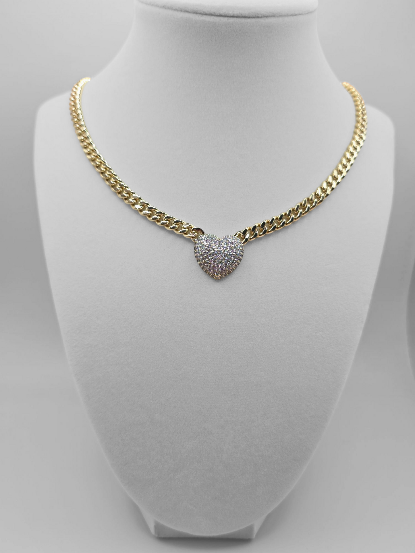 Luxury Heart Choker