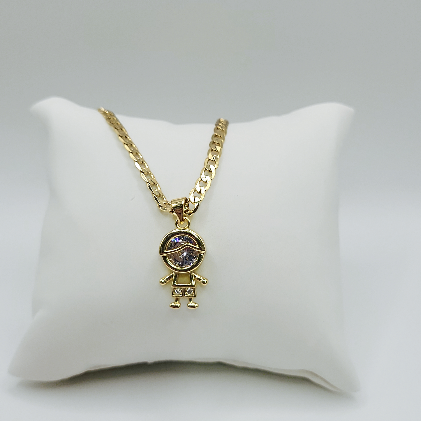 Necklace with Children pendant
