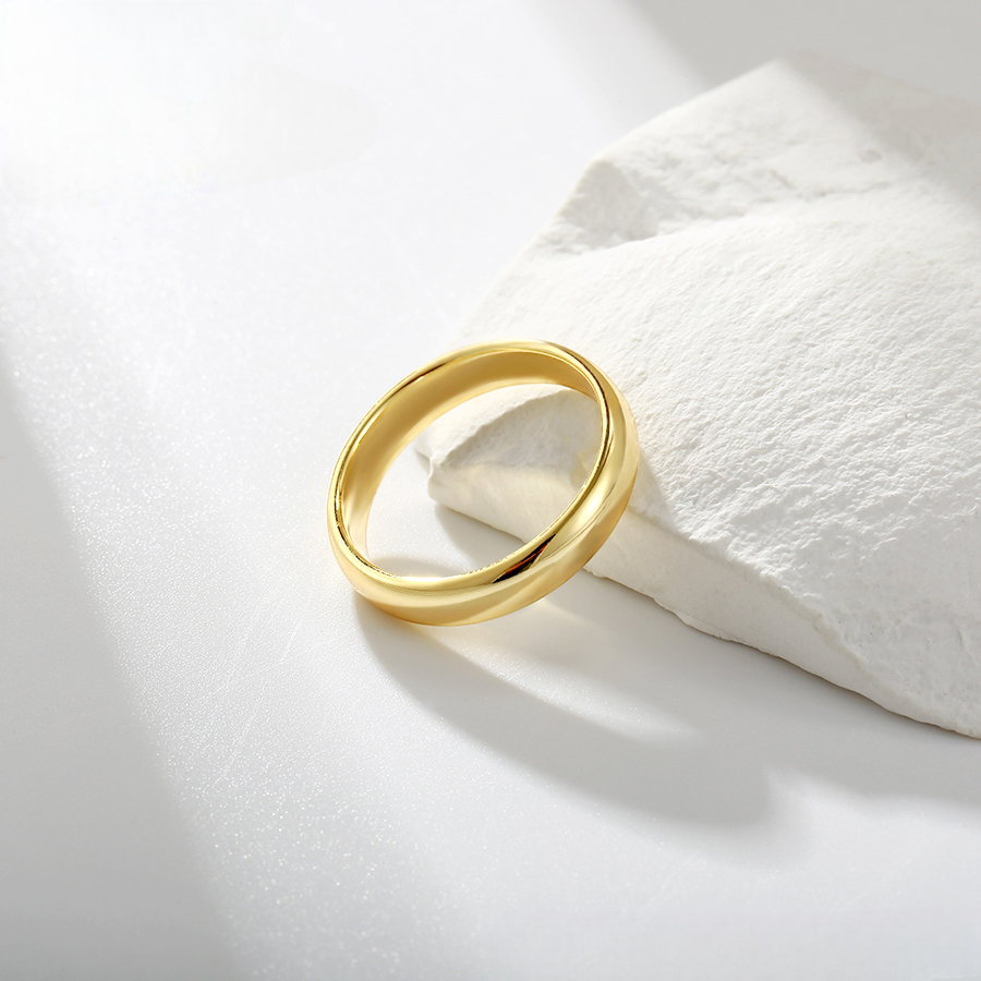 Plain Band Ring 14k