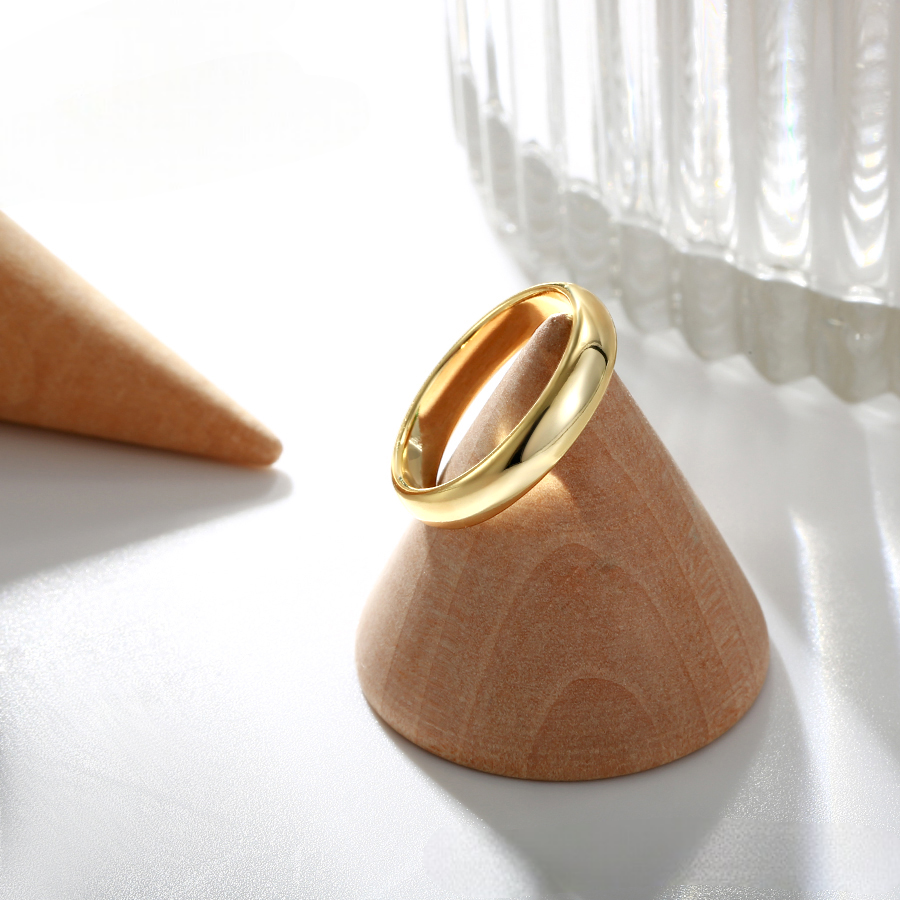 Plain Band Ring 14k