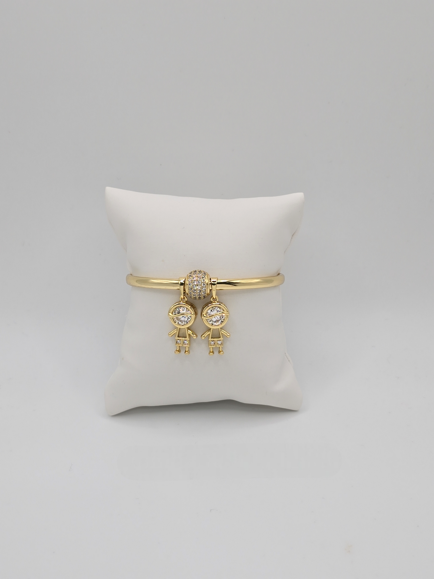 Bangle with children Charms