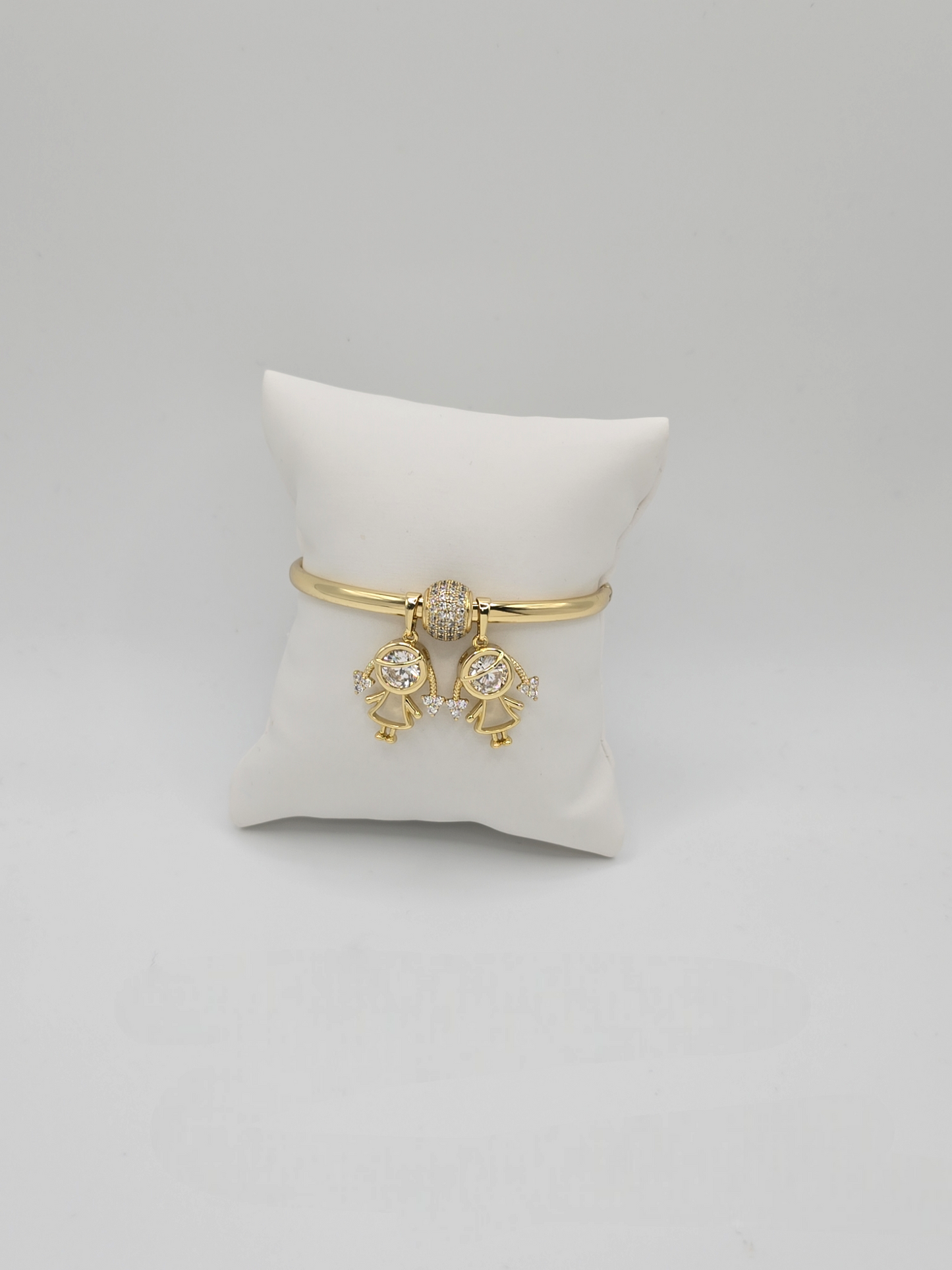 Bangle with children Charms