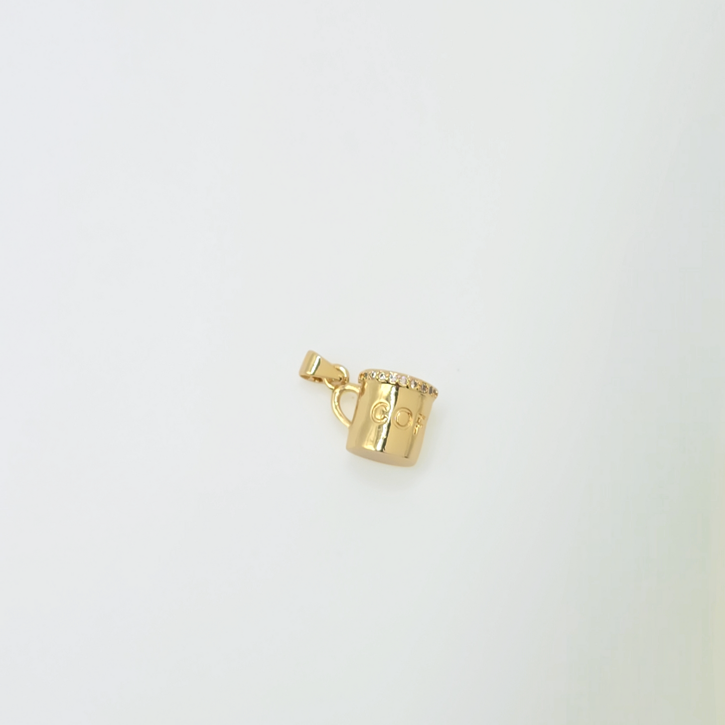 Golden Cup with Zircon