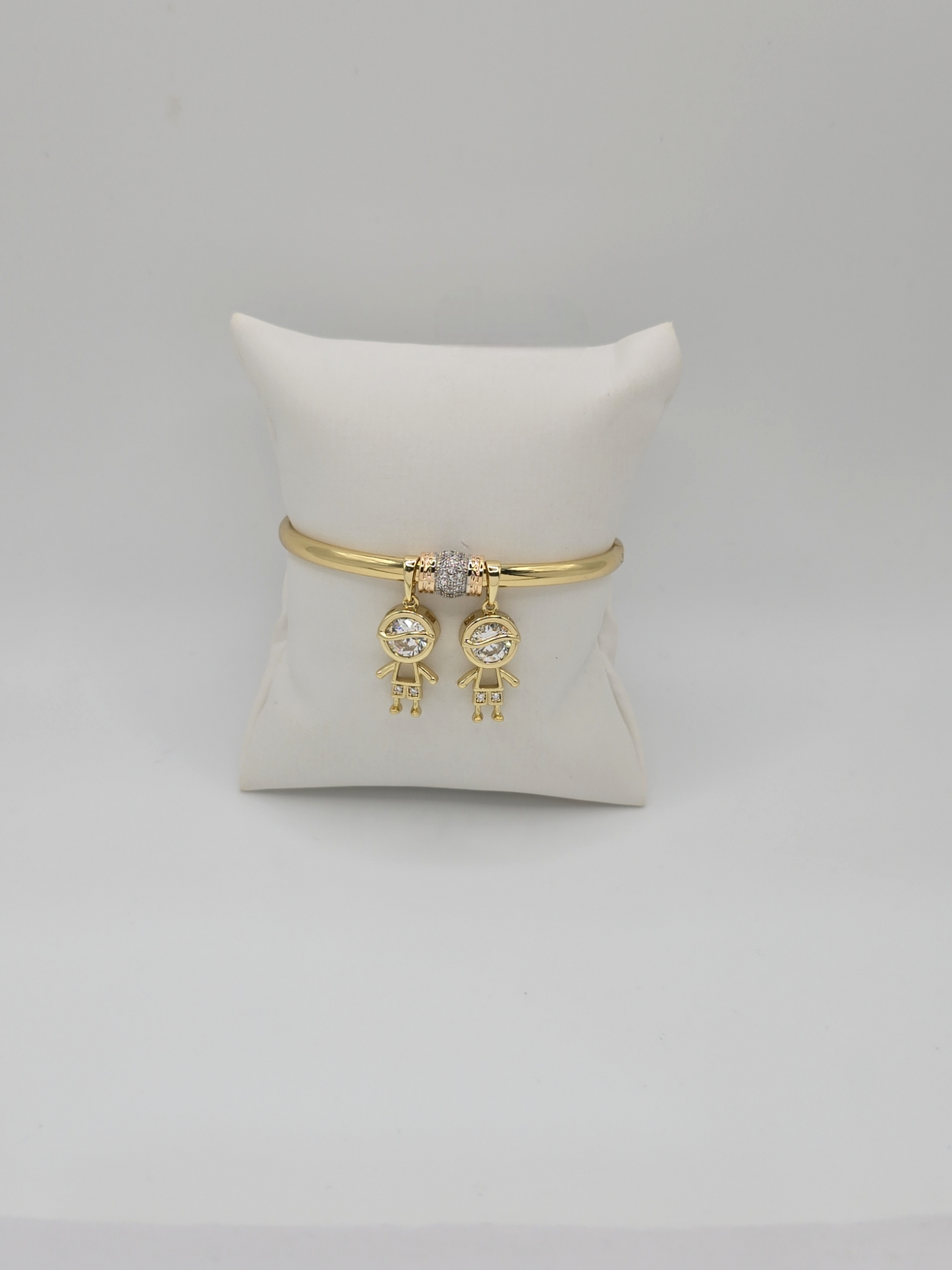 Bangle with children Charms
