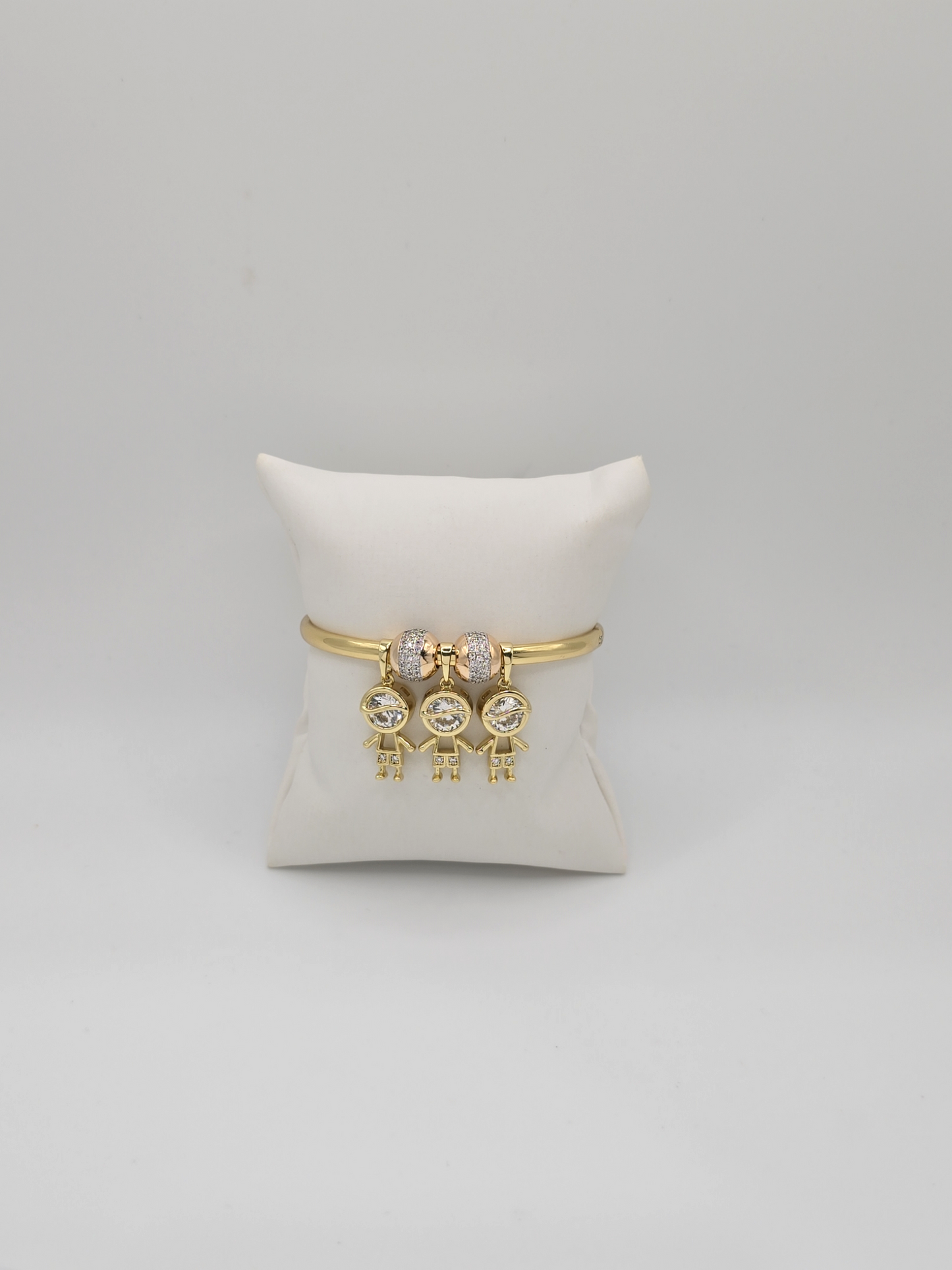 Bangle with children Charms