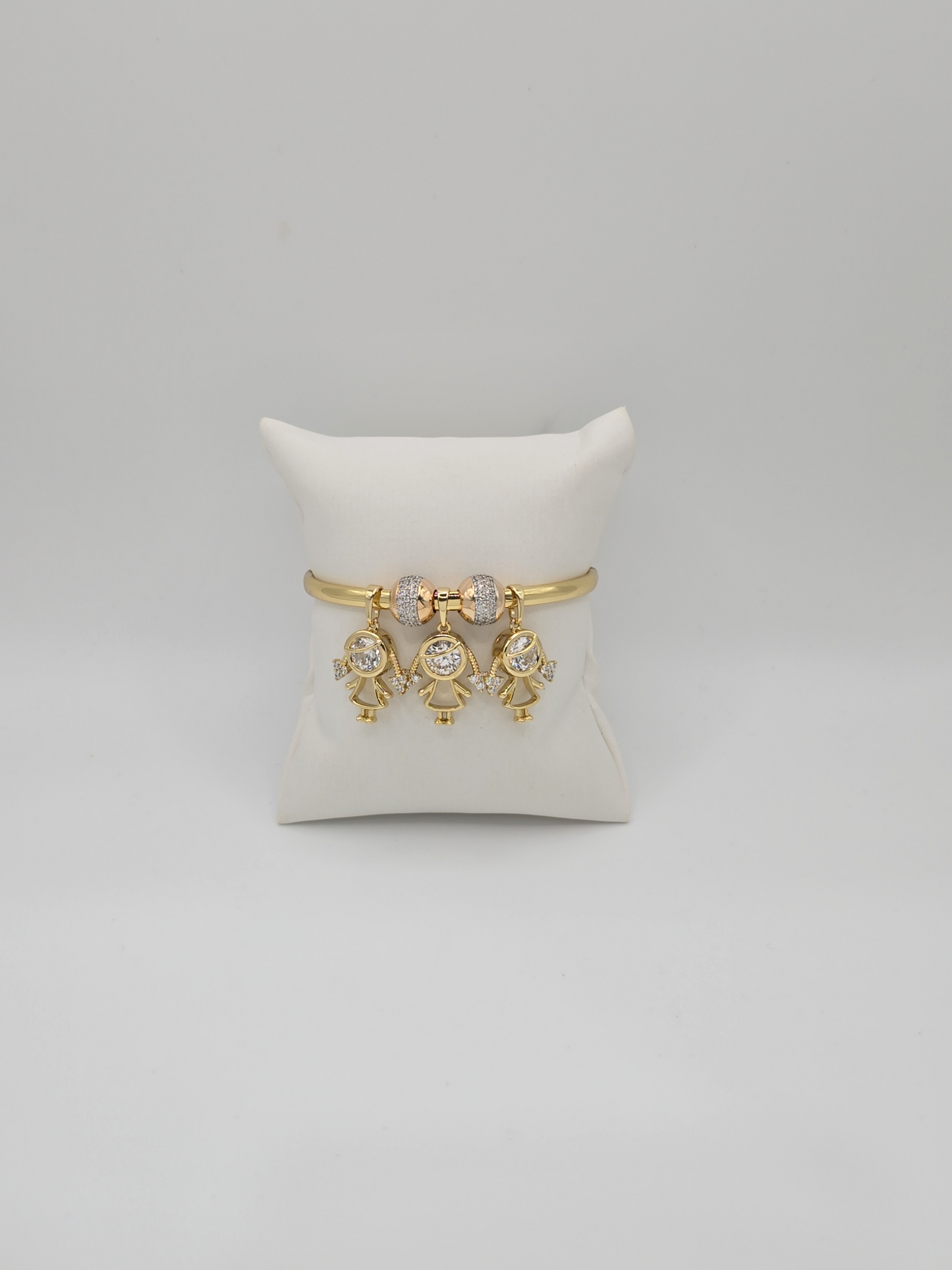 Bangle with children Charms