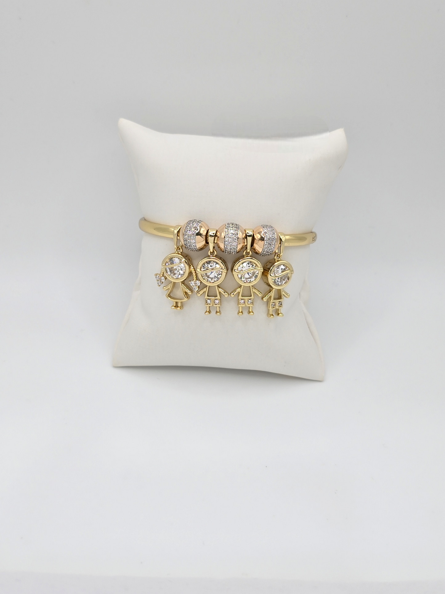 Bangle with children Charms