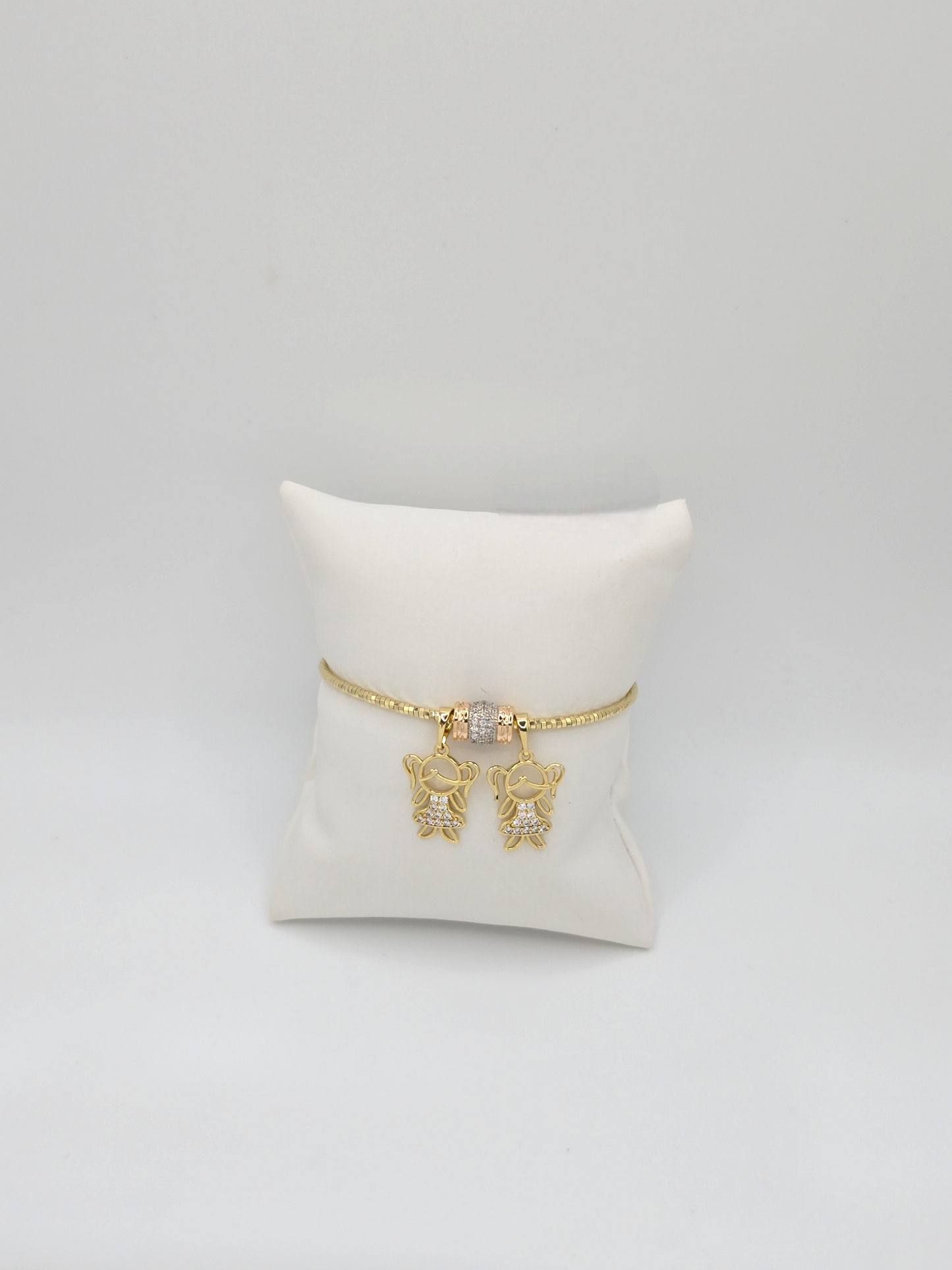 Bangle with children Charms