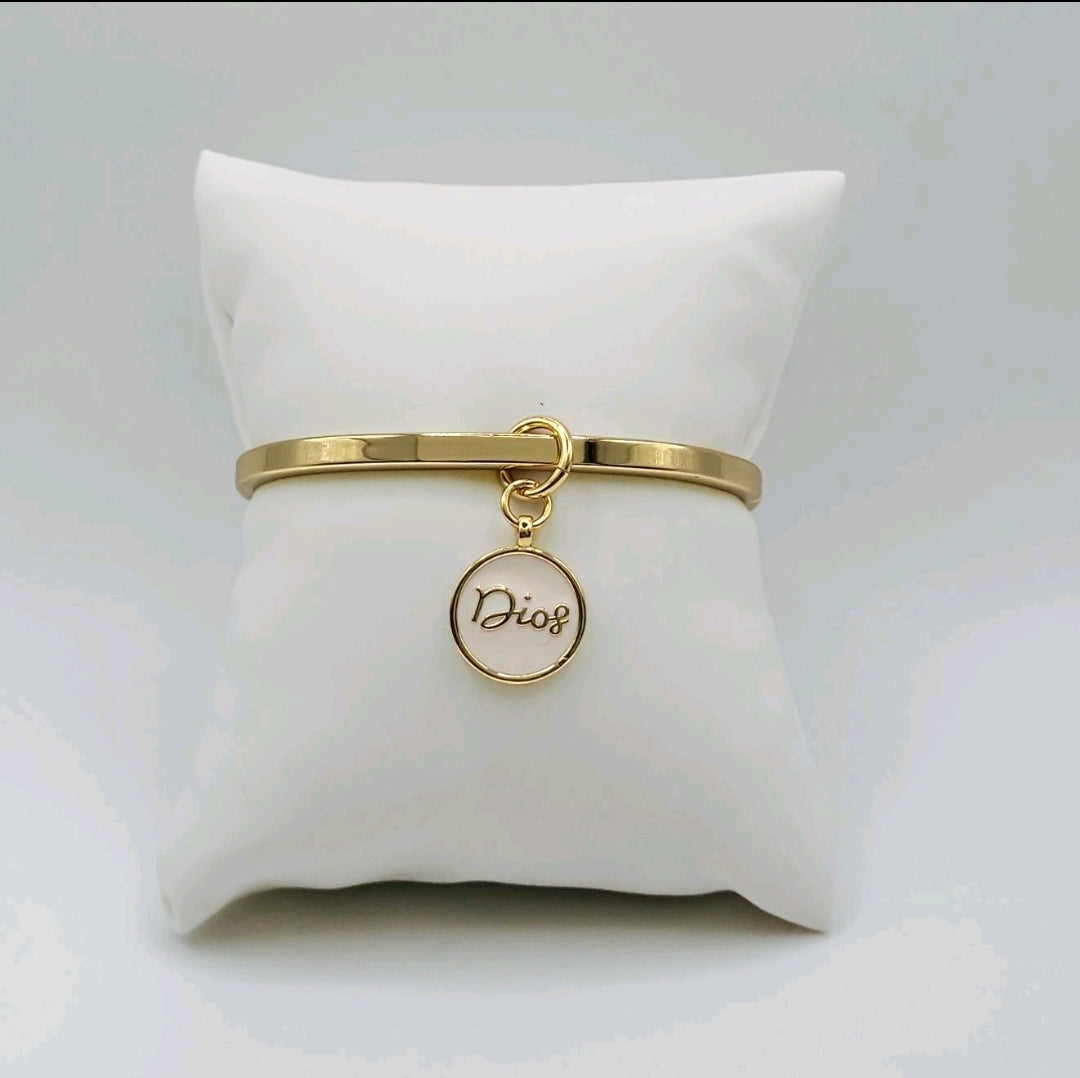 Set of 3 bangles with Charms