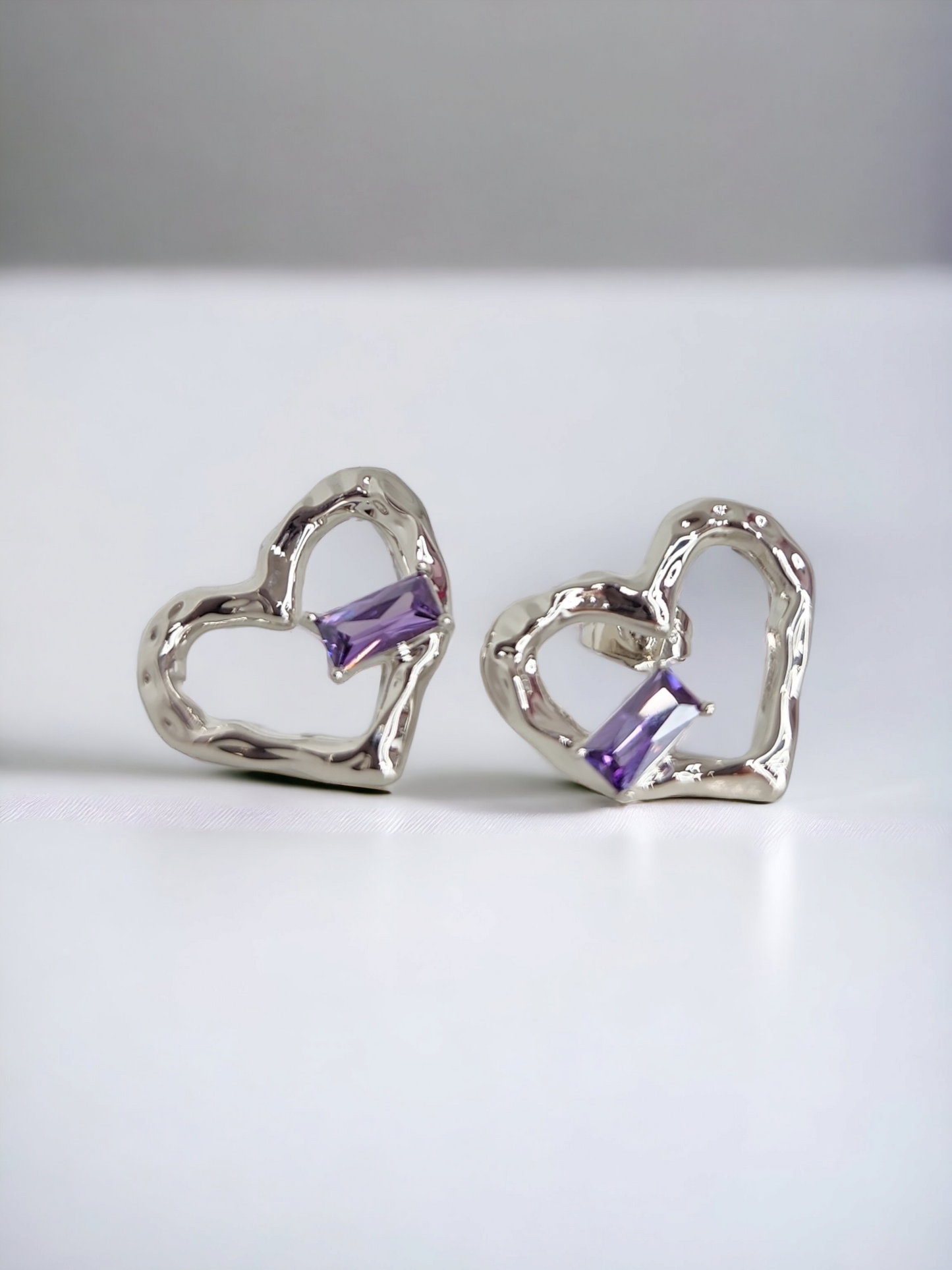 Heart Stud Earring