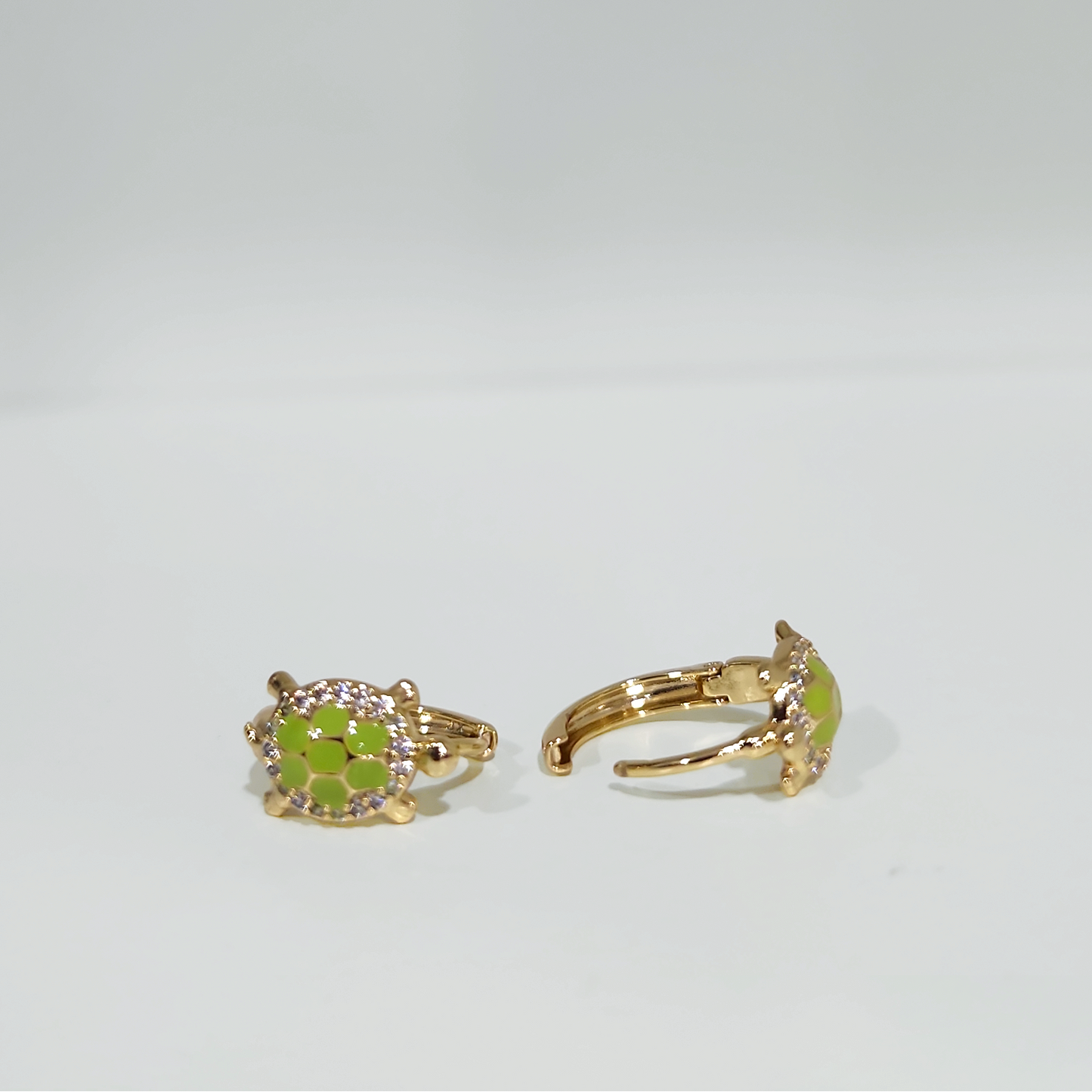 Sea Turtle Earring Hoops