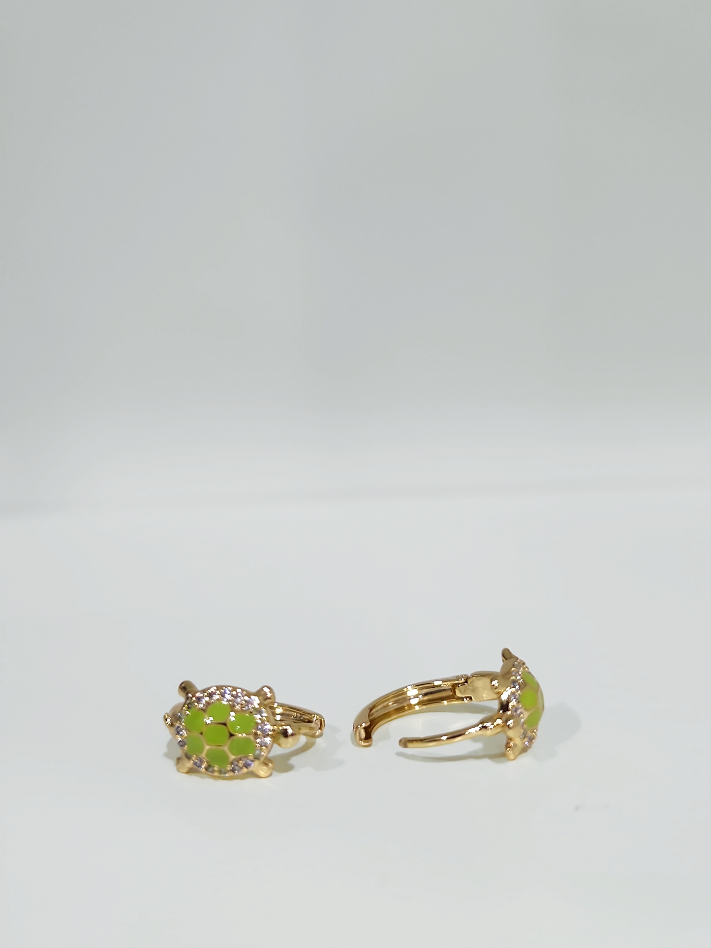Sea Turtle Earring Hoops