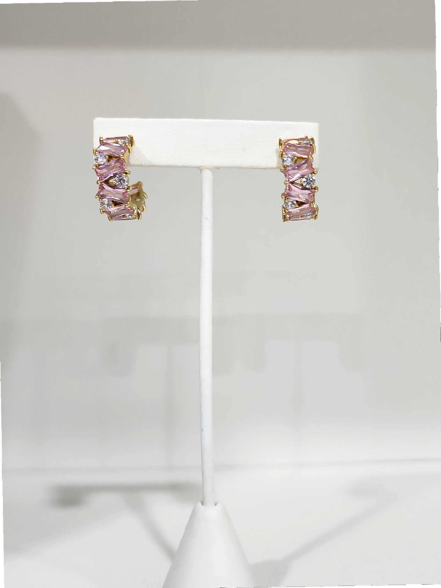 Rose Medium Hoops