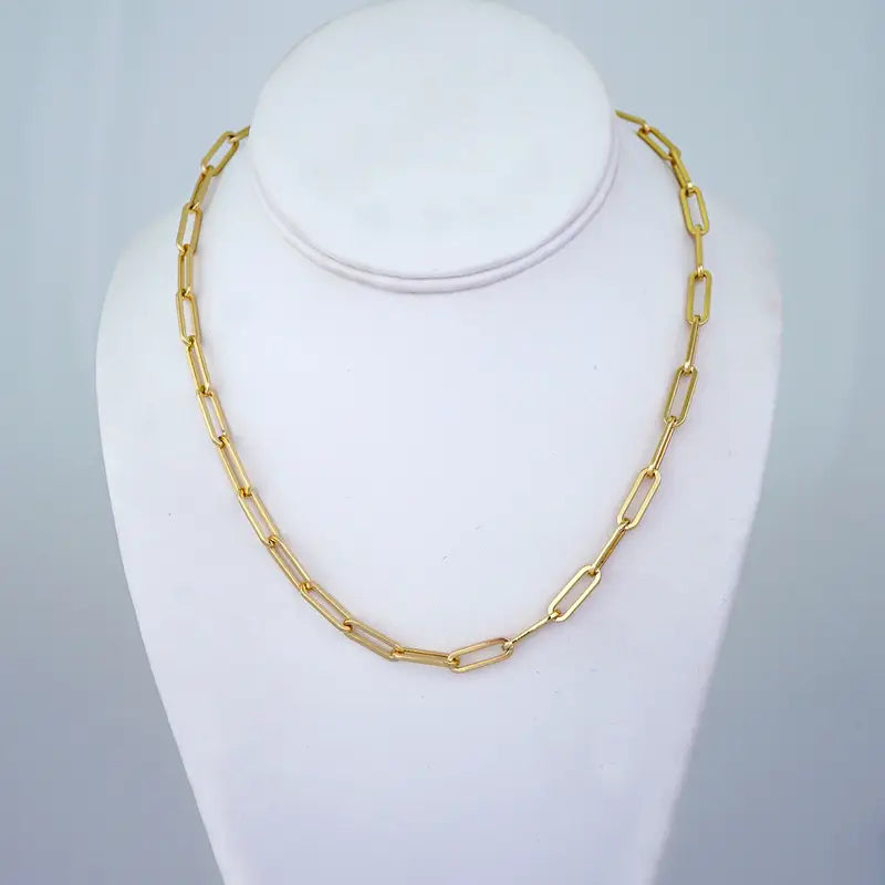 Paper Clip Necklace