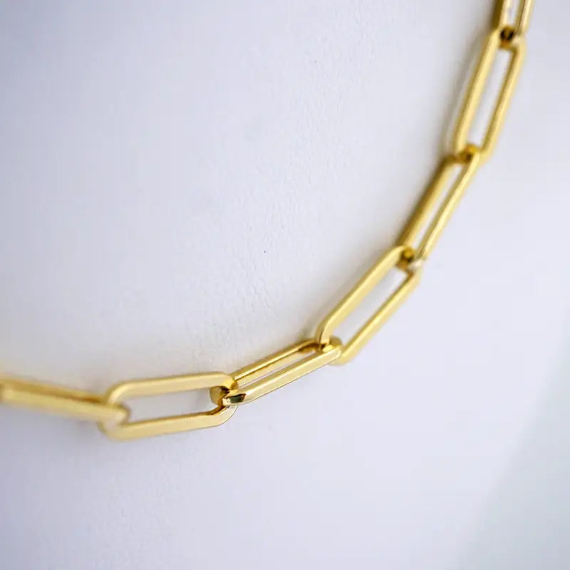 Paper Clip Necklace