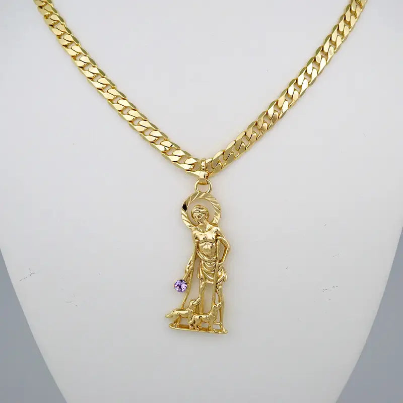 San Lazaro Cuban link chain 5mm