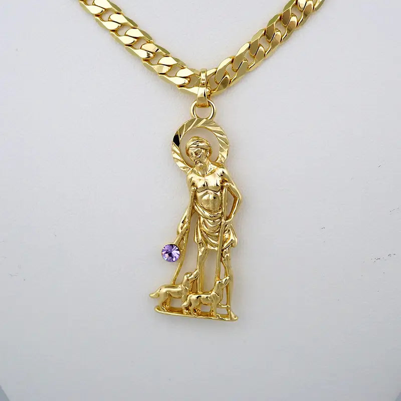 San Lazaro Cuban link chain 5mm
