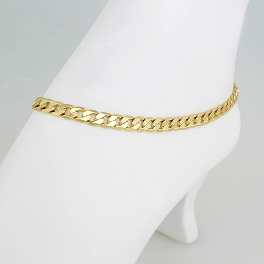 Cuban Link Anklet 1
