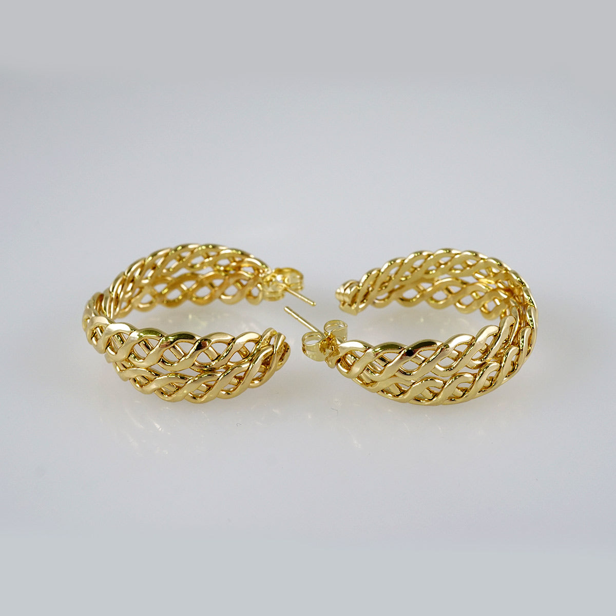 Cuban link Hoops