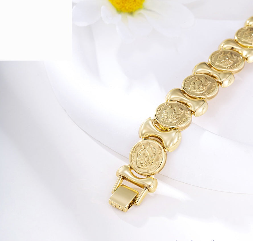 Coin Bracelet