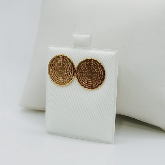 The Lord's Prayer Stud Earring