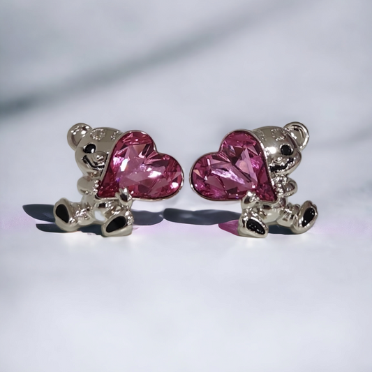 Big Bear Stud Earring