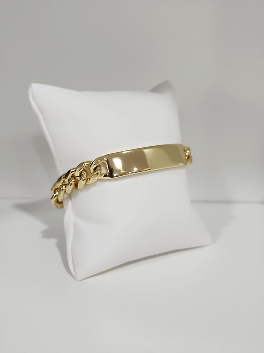 Cuban link with Plate 3