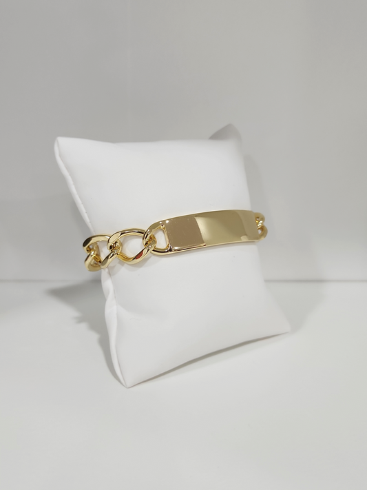 Cuban Link with Plate 4