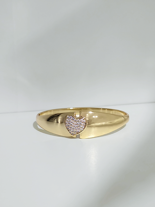 Shining Heart Bangle