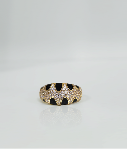 Snake Print Ring