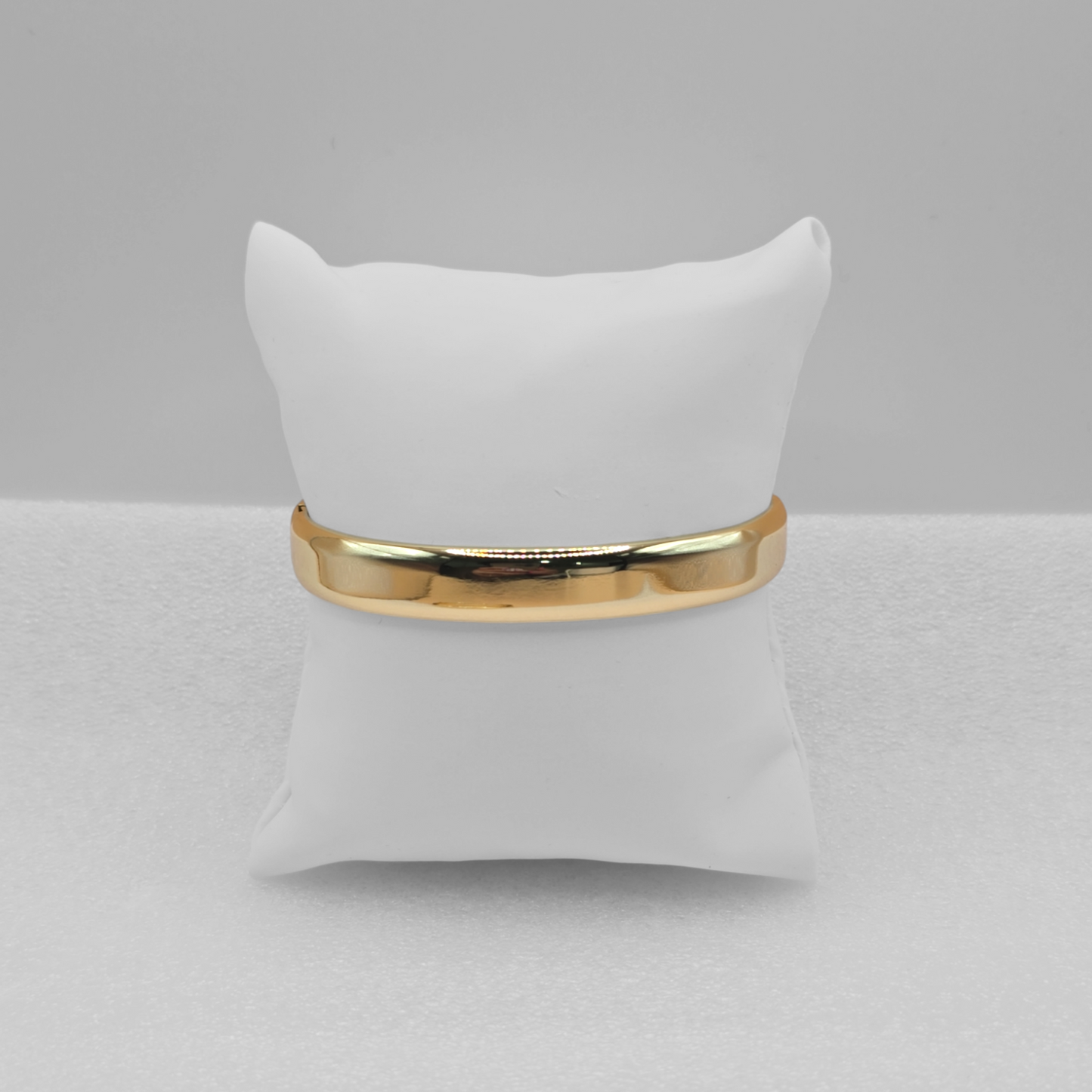 Wide Plain Bangle