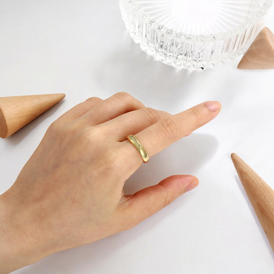 Plain Band Ring 14k