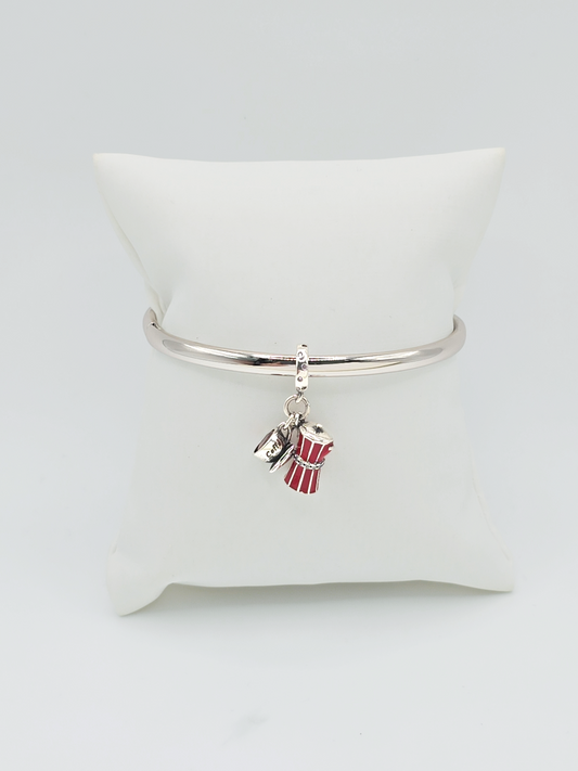 Coladita Bangle Silver Color