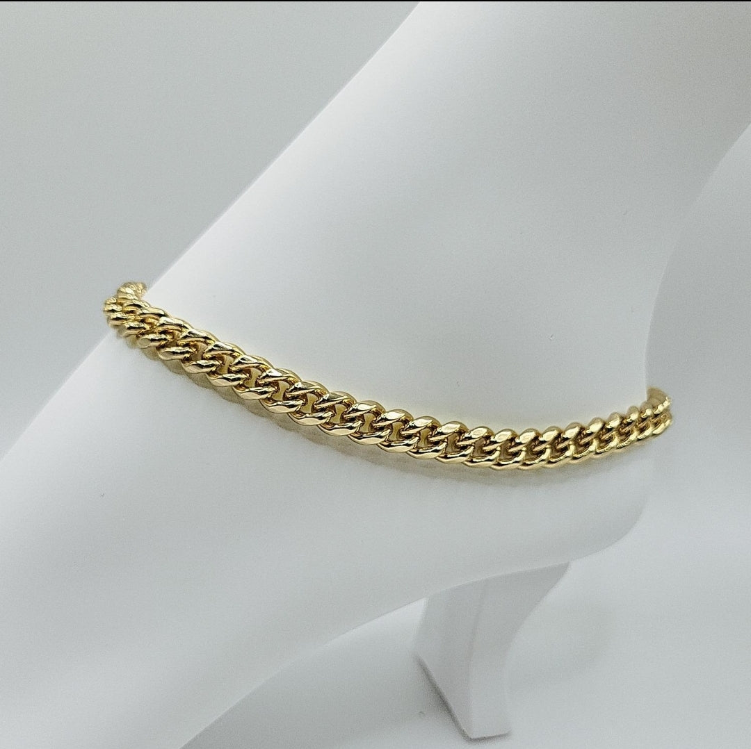 Cuban link Anklet Chunky 8mm