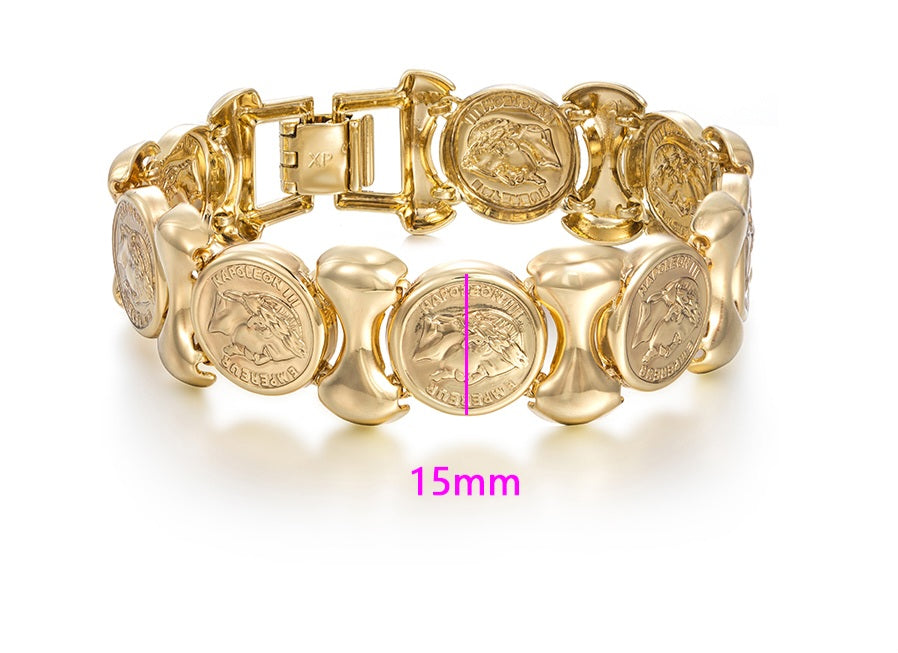 Coin Bracelet