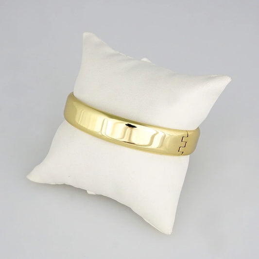 Wide Plain Bangle