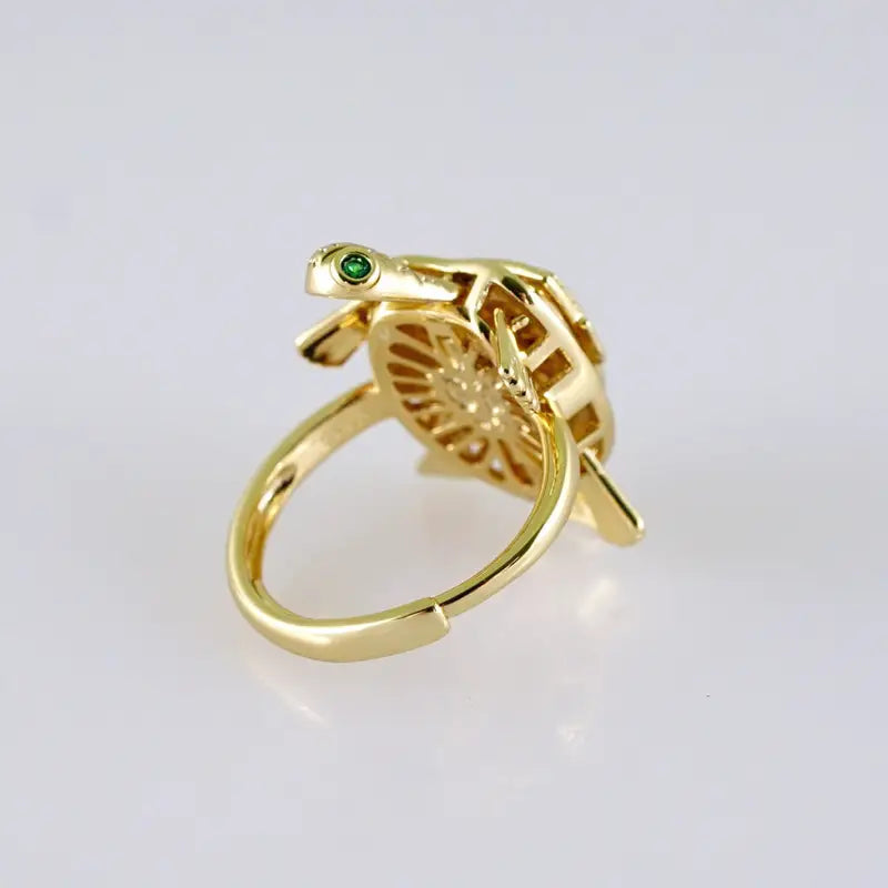 Turtle Open Size Ring