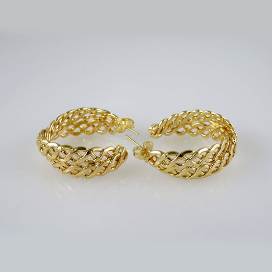 Cuban link Hoops